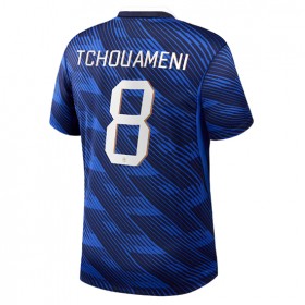Frankrike Aurelien Tchouameni #8 Hemmakläder VM 2026 Kortärmad